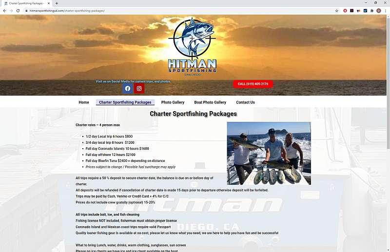 Hitman Sportfishing San Diego